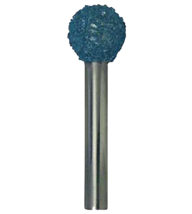 Split Blue Diamond 5/8 Inch Ball Burr
