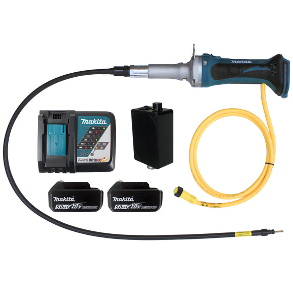 18 Volt Makita 600 Motor with Flex Cable Drive Shaft