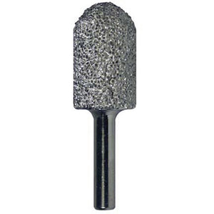Nickel Brazed Diamond 3/4 X 1 Inch Ball Nose Burr