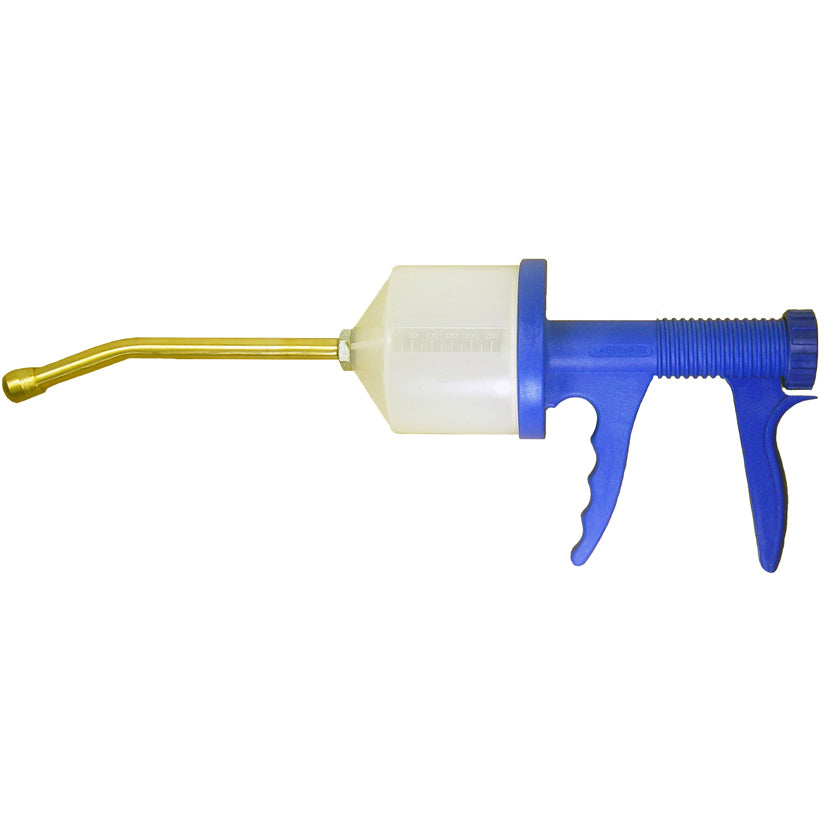 herbicide syringe 10oz. Plastic Pistol Grip Dose Syringe – Capps Manufacturing